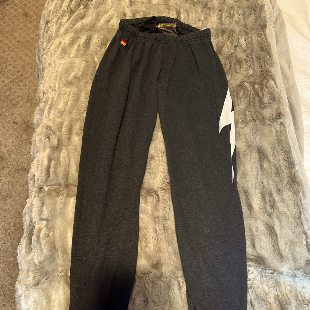 Aviator Nation Lighting Bolt Sweatpants
